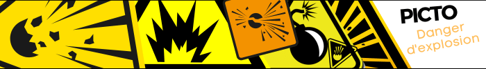 pictogramme danger d’explosion