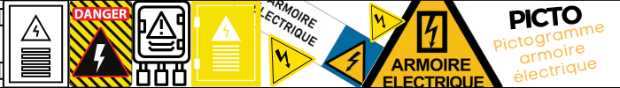 Pictogramme armoire électrique