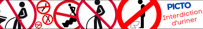 Pictogramme Interdiction d’uriner