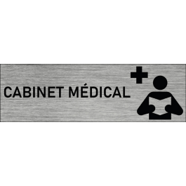 Plaque De Propreté Aluminium Anodisé Ton Naturel