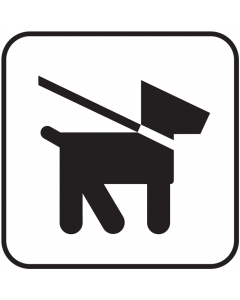 Pictogramme Chiens en laisse