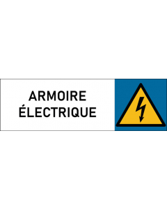 Plaque de porte classique Armoire-électrique
