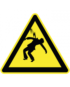 Panneau danger électrocution