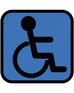 Pictogramme Accès aux handicapés