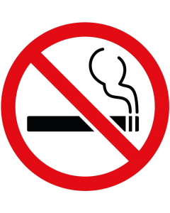 Pictogramme Affiche interdit de fumer