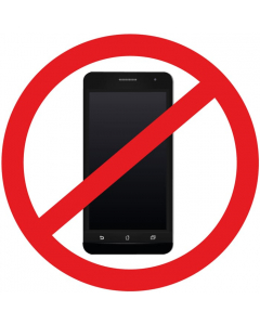Pictogramme Affichage Interdiction d' utiliser son mobile
