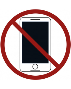 Pictogramme Interdiction d' utiliser son téléphone dans l école