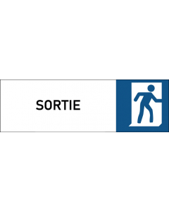 Plaque de porte classique Sortie