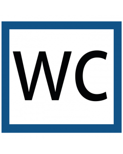 Panneau Icon WC