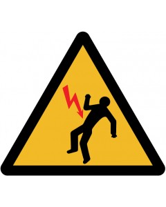 Pictogramme danger électricité électrocution