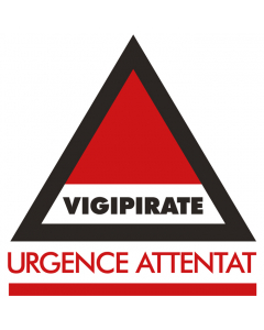 Panneau Vigipirate Urgence attentat
