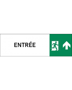Plaque de porte classique Entrée