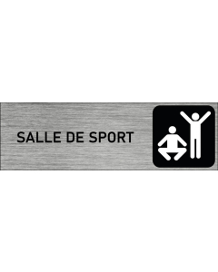 Plaque de porte Salle de sport
