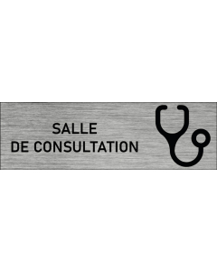 Plaque de porte Salle de consultation