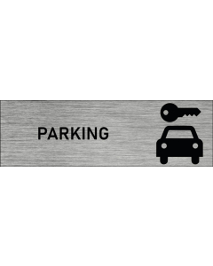 Plaque de porte Parking