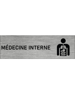 Plaque de porte Médecine interne
