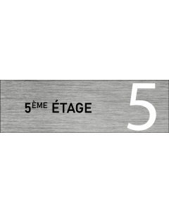 Plaque de porte 5 ème étage