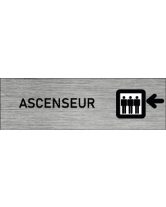 Plaque de porte Ascenseur