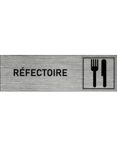 Plaque de porte Réfectoire
