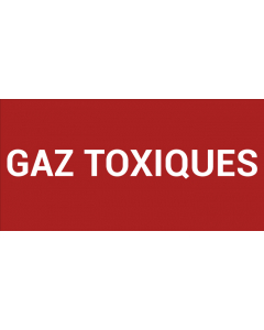 Pictogramme GAZ TOXIQUES
