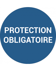 Pictogramme PROTECTION OBLIGATOIRE
