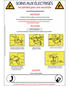 Pictogramme Soins aux électrisés 2