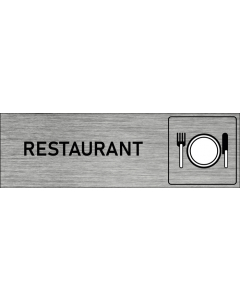 Plaque de porte Restaurant
