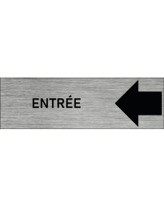 Plaque de porte Entrée
