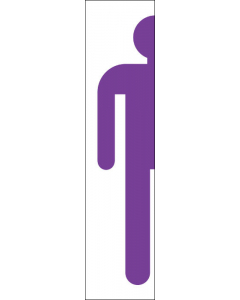 Sticker 613f75 Toilette-homme-bande-modèle-2-violet
