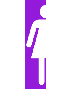 Sticker 613f75  Toilette-femme-bande-model-2-violet
