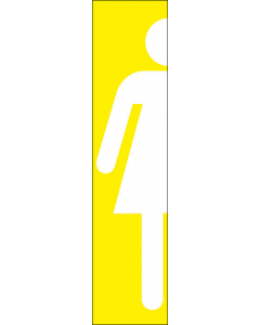 Sticker ffee32 Toilette-femme-bande-model-2-jaune
