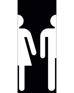 Sticker black Toilette-femme-homme-model-2-1-vert
