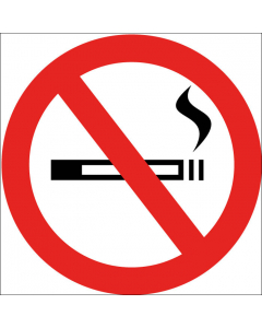 Pictogramme No smoking sign