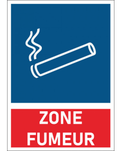 Pictogramme Zone fumeur