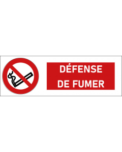 Pictogramme Défense de fumer