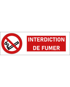 Pictogramme Interdiction de fumer