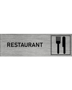 Plaque de porte Restaurant