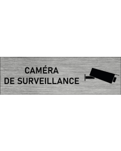 Plaque de porte Caméra de surveillance