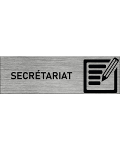Plaque de porte Service Secrétariat