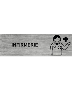 Plaque de porte Infirmerie 2