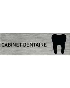 Plaque de porte Cabinet dentaire
