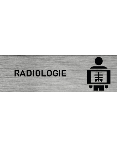 Plaque de porte Radiologie