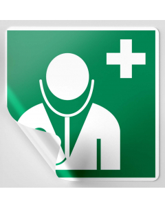 Autocollant médecin
