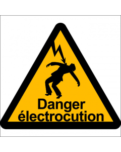 Pictogramme Danger électrocution 4