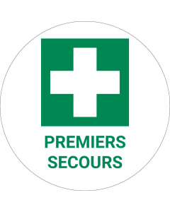 Panneau pictogramme Premiers secours
