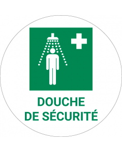 Panneau pictogramme Douche de sécurité
