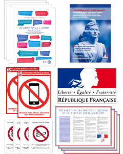 Pack affichages obligatoires 2022 SPECIAL ECOLES 