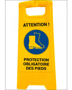 Chevalet Protection obligatoire des pieds