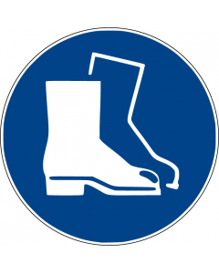 Panneau Protection obligatoire des pieds