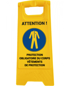 Chevalet Vêtement de protection obligatoire